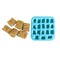 18pc Frosted Wheat Square Cereal Shape Silicone Mold| Dessert Shape Silicone Mold| Soap| Candle | Mold for Wax| Mold for Resin